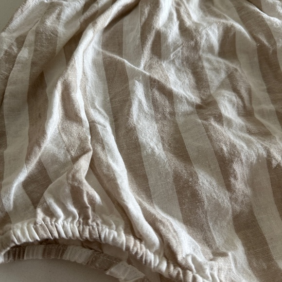 Rylee + Cru Chris Cross Stripes Romper - Picture 3 of 4